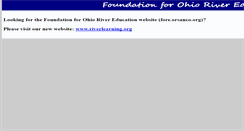 Desktop Screenshot of fore.orsanco.org